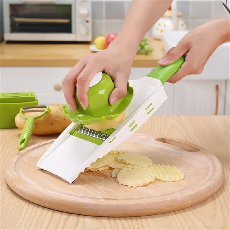 Kitchen Tools Accessories, Kitchen Gadgets, Home Supplies, Vegetable Slicer, Potato Silk Handguard, Artifact Finger Protection