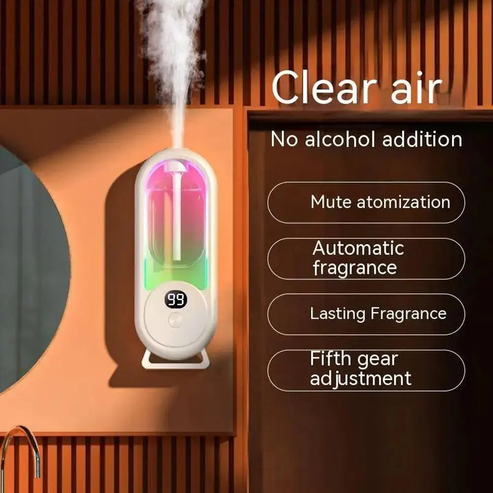 Automatic Aromatherapy Machine Home Hotel Aromatherapy Diffuser  Toilet Deodorization Home Smart Aromatherapy Diffuser