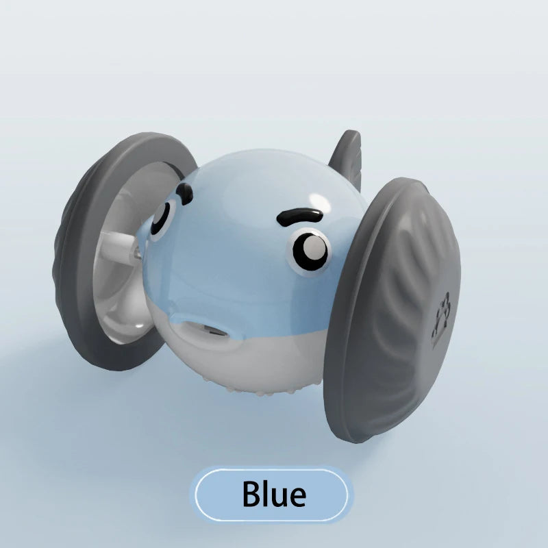 New pet self entertainment toy car, cat teasing tool, electric flying fish, intelligent running car, cat toy