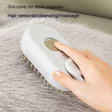 Pet Steam Grooming Brush